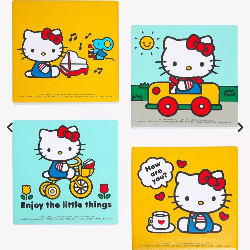 NIB Hello Kitty ceramic Coaster Set - Picture 2 of 8